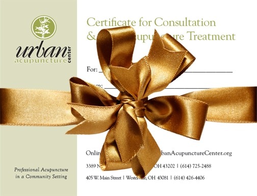 Holiday Gift Certificates Now on Sale!