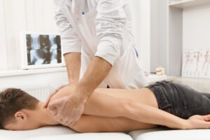 What does neuromuscular massage treat?